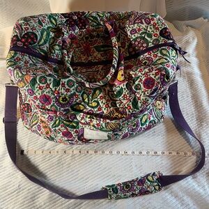 Vera Bradley gently loved weekender bag. Great for the gym or a quick overnight